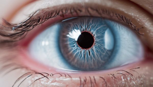 Identifier et comprendre la petite bulle transparente dans le blanc de l’œil